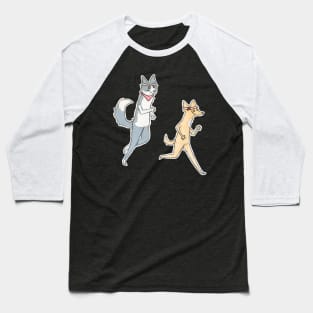 Running rivals dogs 2 Baseball T-Shirt